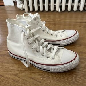 White high top converse